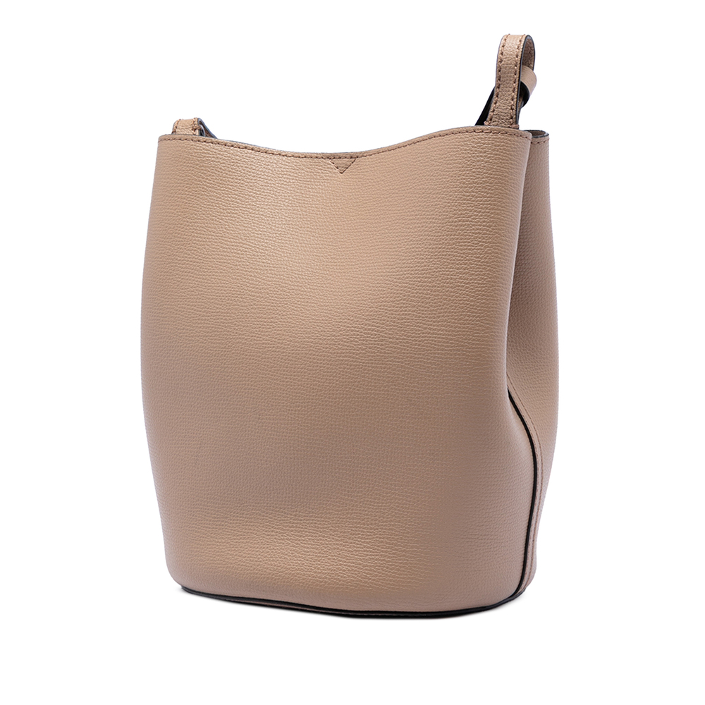 Pre-Loved Burberry Leather Lorne Bucket Bag - Picture 2 of 6